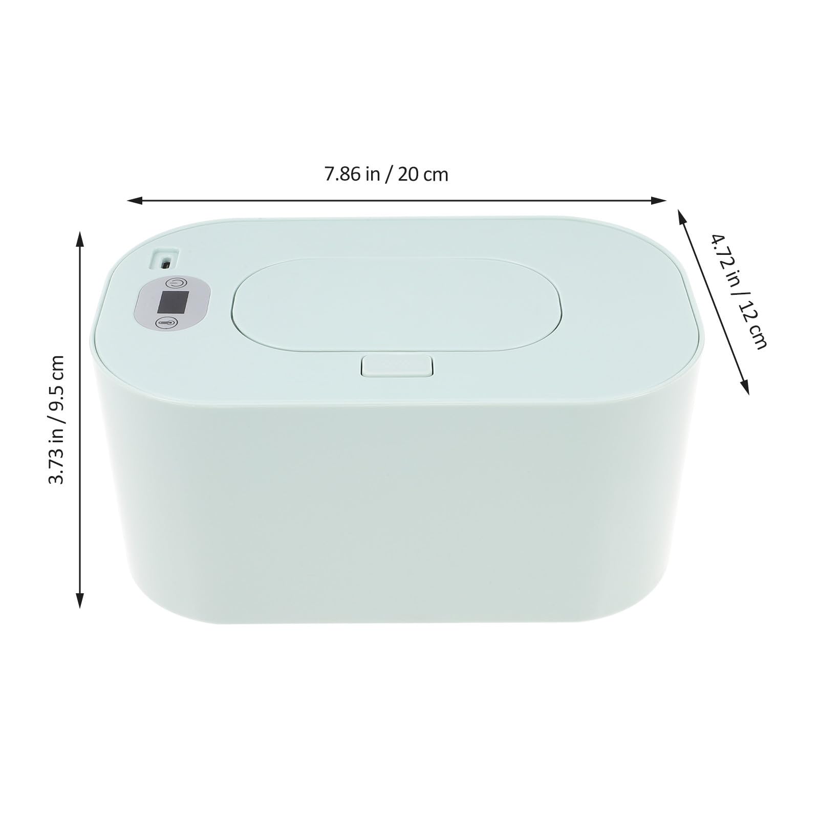 Calentador de Toallitas Húmedas para Bebés USB Portátil Verde Material Abs y Pp Resistente para Casa y Coche Mantiene las Toallitas Siempre Calientes