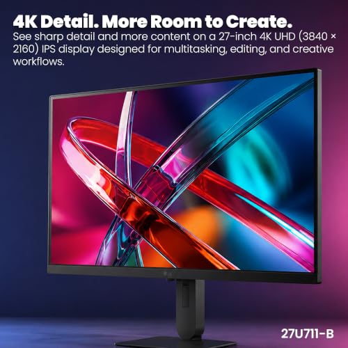 Image of LG Ultrafine U7 27 inch UHD 4K IPS Monitors 27U711-B | 3-Pack Bundle + More |