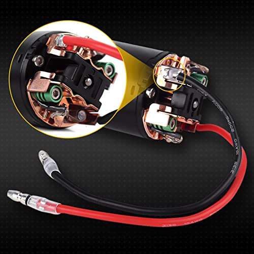 540 Brushed Motor, High Torque, Long Life RC Car Parts, 65A ESC, Portable Design, 55T for Model Cars, Toy Models, RC Hobbyists, Scale Models