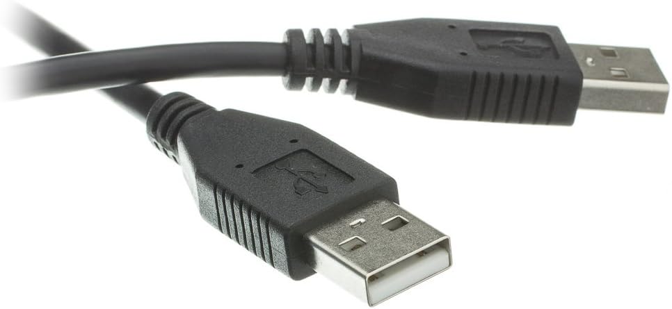 CNE20650 6-Feet USB Type A Male Cable, Black