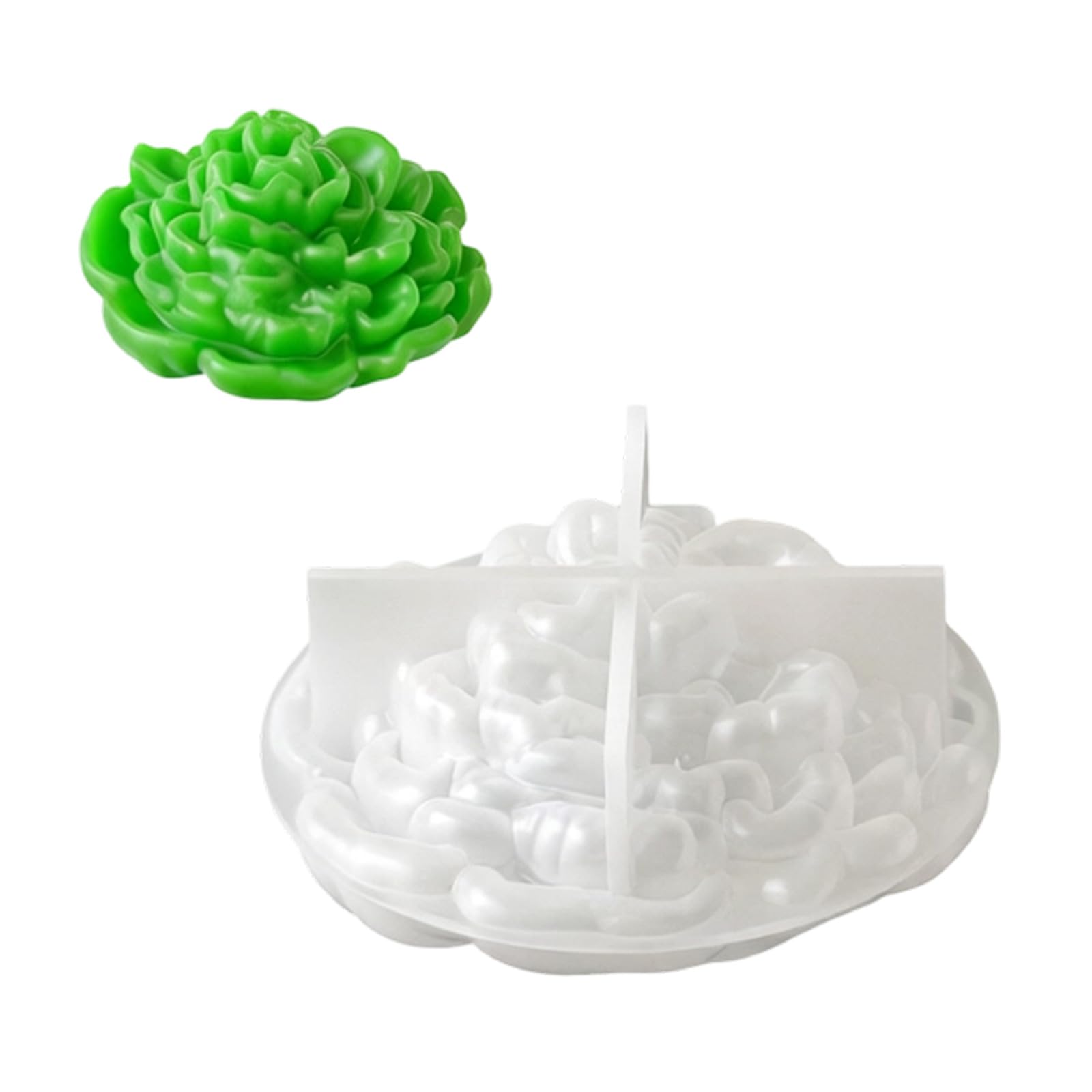 YTtkku Bowl Silicone Molds Flower Planter Silicone Molds for Cup Decorative Bowl Gypsum Ornaments Making Cast