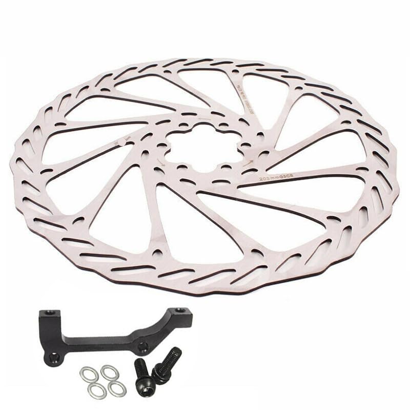 Disques de frein moto et vélo hydrauliques 160 180 203 mm universels