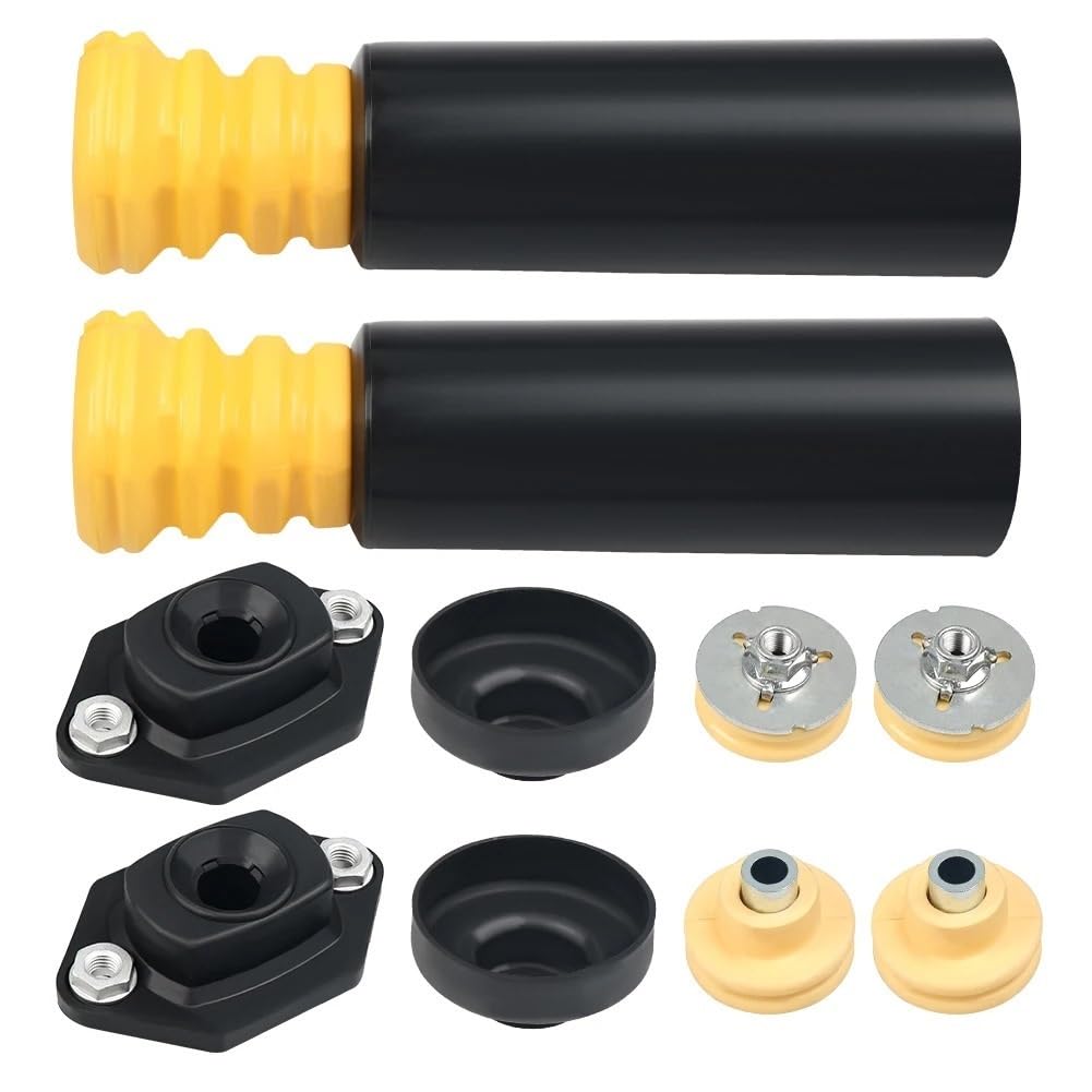 Soporte de goma del motor Silentblock Kit De Montaje De Amortiguadores Traseros Superiores E Inferiores Y Topes De Suspensión Compatible con BMW E82, E87, E88, E90 Y E92 (2006-2013).