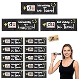 Forhandy 30 Stück Du Bist Wichtig im Team Mitarbeiter Geschenk für Schokolade Hülle Filz, Dunkelgrau Schokoriegel Verpackung für Team Geschenk Abschiedsgeschenke für Jobwechsel Ruhestand (Ohne Schoko)