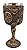 Atlantic Collectibles Norse Mythology Viking Spirit Goddess Valkyrie 7oz Resin Wine Goblet Chalice With Stainless Steel Liner
