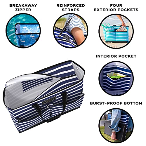 SCOUT Ben Pocket Tote - Large Multi-Use Tote Bag for, Nurses, Teachers, and Moms, 5 Pockets for Organizing, Breakaway Zipper2