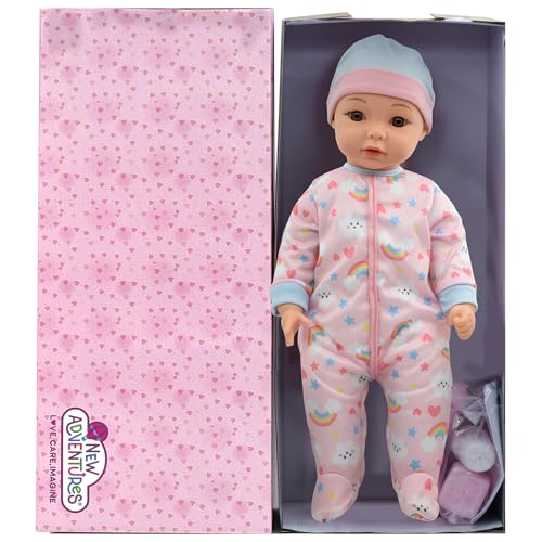 Muñeca Little Darlings 19" Rosa con Sonidos miniatura 2