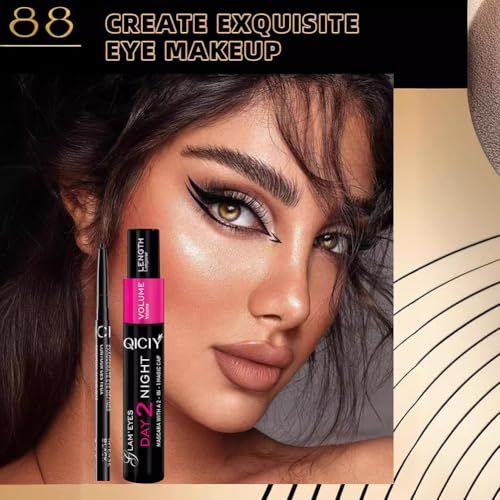 Kit Mascara y Delineador para Ojos Waterproof miniatura 6