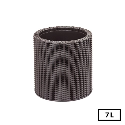 Curver Vaso Da Fiori Piccolo Rattan - 2