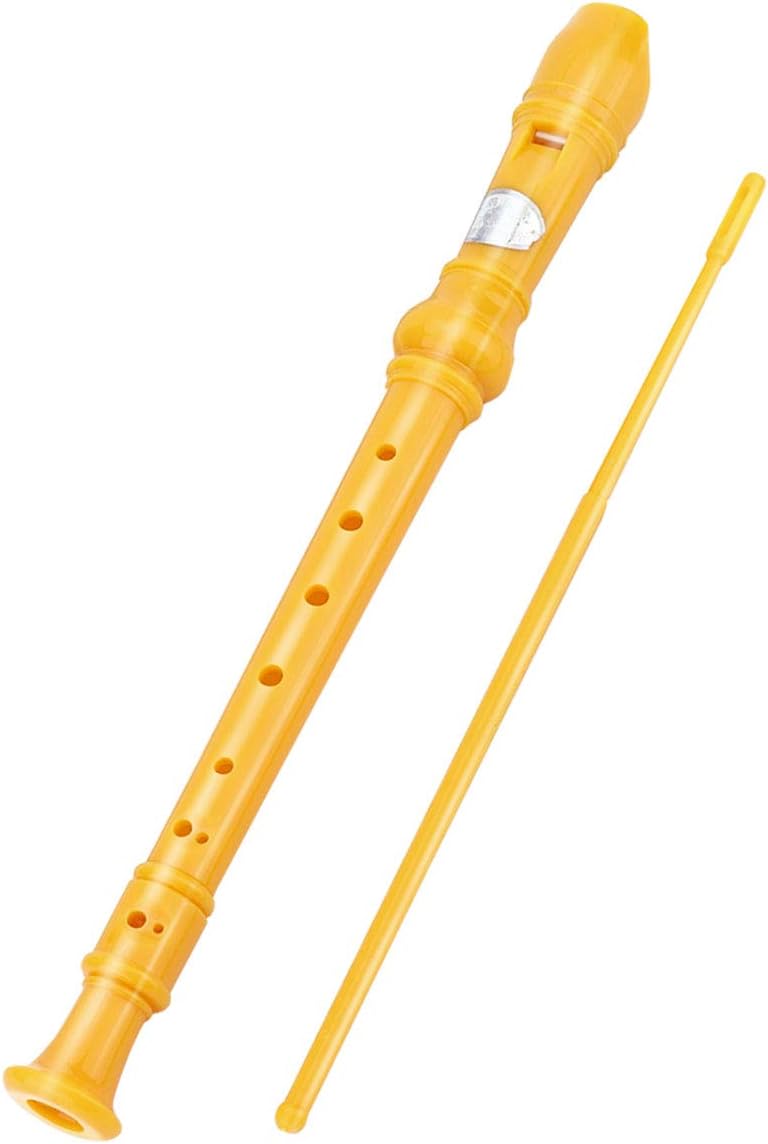 Descant Recorder 8-Hole Soprano Kids Music Flute With Cleaning Rod & Case Bag for School Student