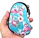 KOSTOO Asthma-Inhalator-Halter, Neopren, schützende tragbare Tragetasche, Reise-Inhalator, Mini-Hülle, Hülle für L-förmigen Inhalator, Inhalator nicht im Lieferumfang enthalten (Vogel)