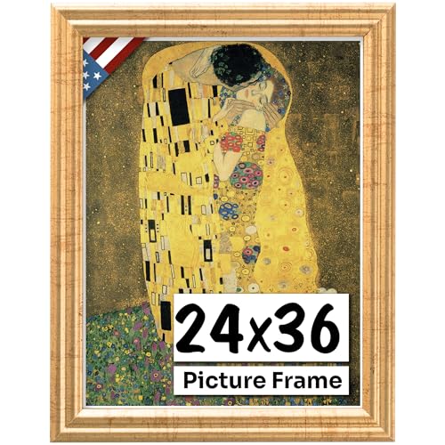 US Art Antique Gold 24x36 Picture Frame .75