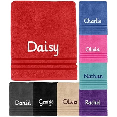 Gembroidery Personalised Cotton Towel Set Cover