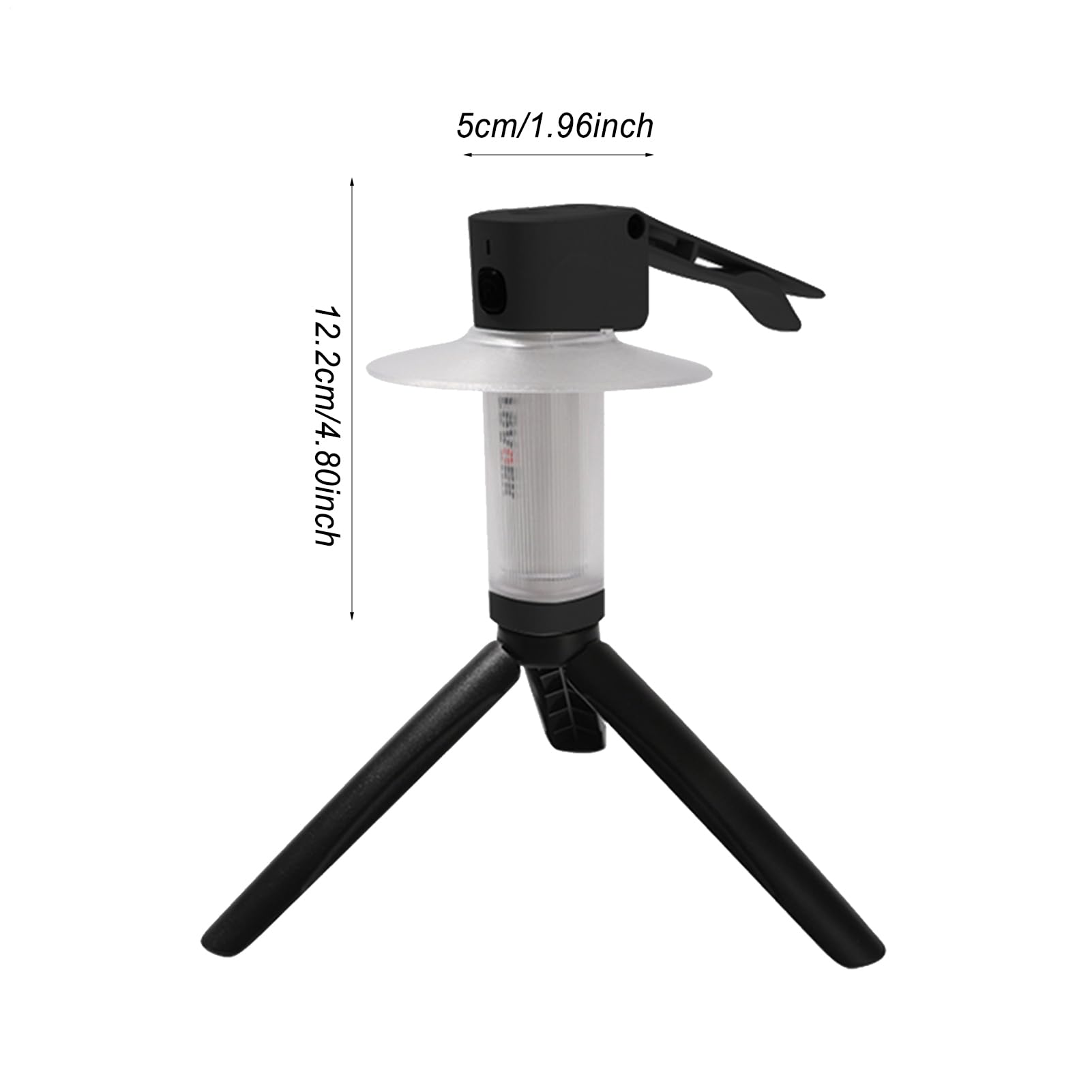 da Campeggio Lampada LED Magnetica 6 Modalità 3 Colori Regolabile | Lampada a Lungo Raggio per Patio Avventura Escursionismo Trekking Uscite All'aperto