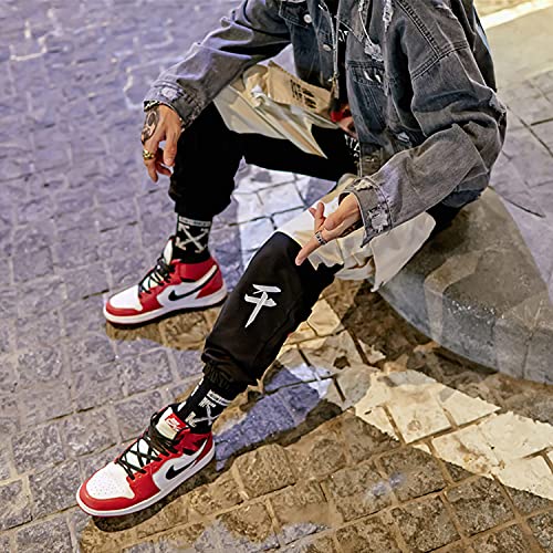 MFCT Men's Kanji Sins Streetwear Cargo Joggers4
