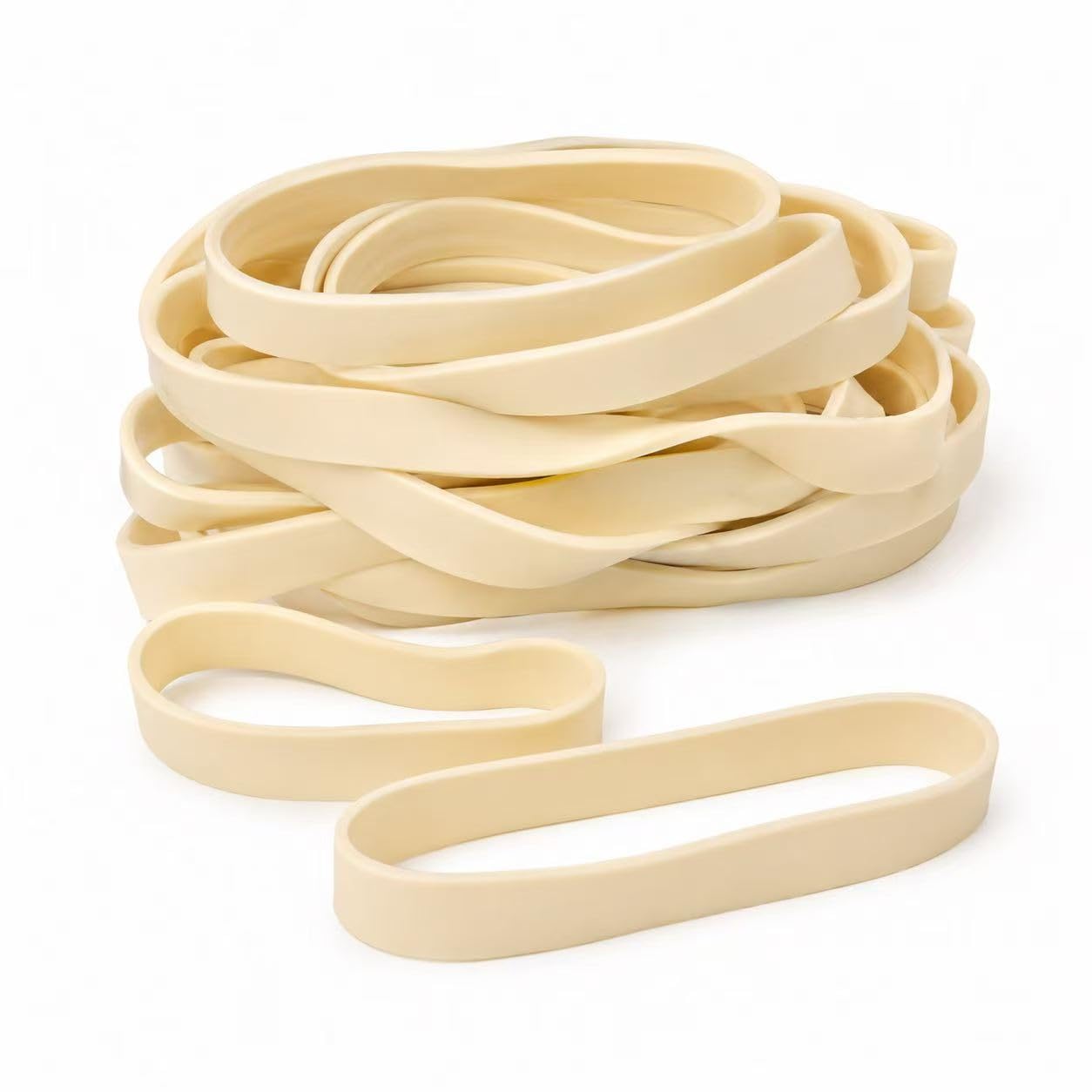 Size #82 Rubber Bands, 60 Pack Heavy Duty Wide Elastic Bands, Extra Thick Tactical Rubber Bands for Camping, Fishing, Cycling, Survival Kit, Office, Tools and Outdoor Gear : Office Products