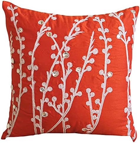 orange cushion covers amazon