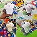 Upgrade Version Talking Hamster Mouse Toy - Repeats What You Say and Can Walk - Electronic Pet Talking Plush Buddy Hamster Mouse for Kids Gift Party Toys (Grey)
