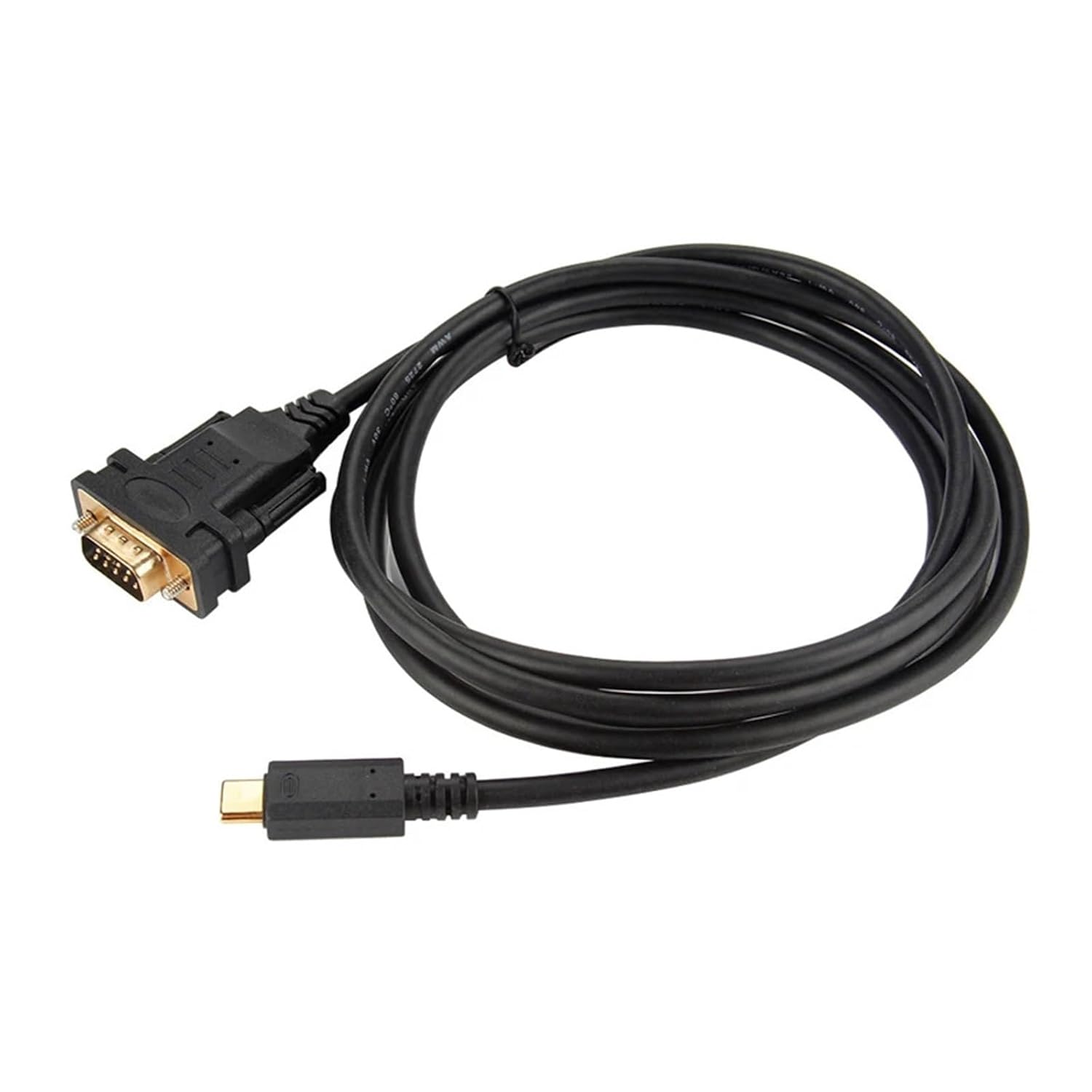 FT232RL Type C USB-C to DB9 Male RS232 Serial Adapter Converter Cable