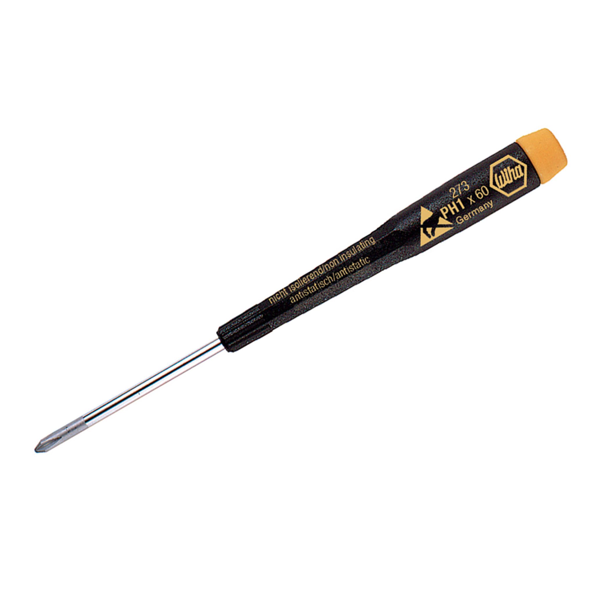 Wiha 27316 Phillips Destornillador con mango de precisión ESD Safe rebaje, 0 X 150 mm por Wiha