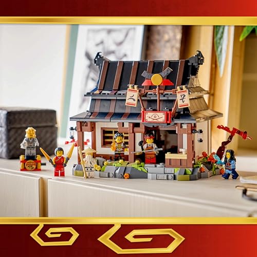 Image of LEGO NINJAGO Four Weapons Blacksmith 15th Anniversary - Toy Building Set - 6 Minifigures - 71858