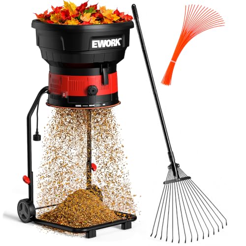 EWORK 15 Amp Leaf Mulcher