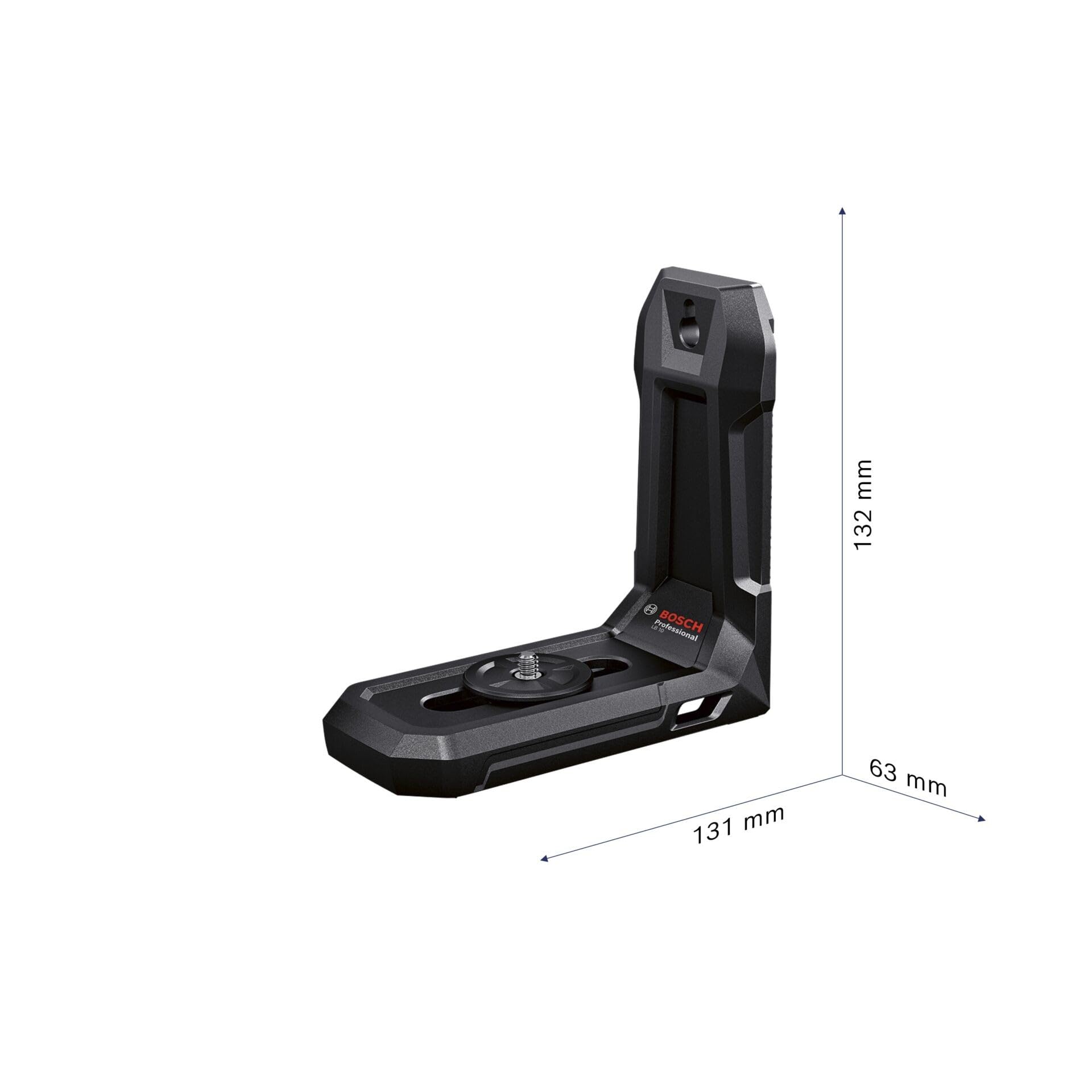 Bosch Professional Uchwyt LB 10 i klamra sufitowa DK 10 (silne magnesy, prace przy sufitach, kompatybilny z GLL 2-15 G)