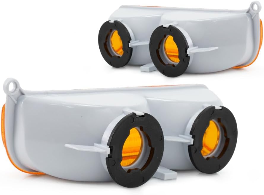 CarLights360 For 1997-2001 Jeep Cherokee Pair Park/Signal Lights Driver and Passenger Side Unitpark/signal combination CH2520127 CH2521127-replaces 55055143 55055142