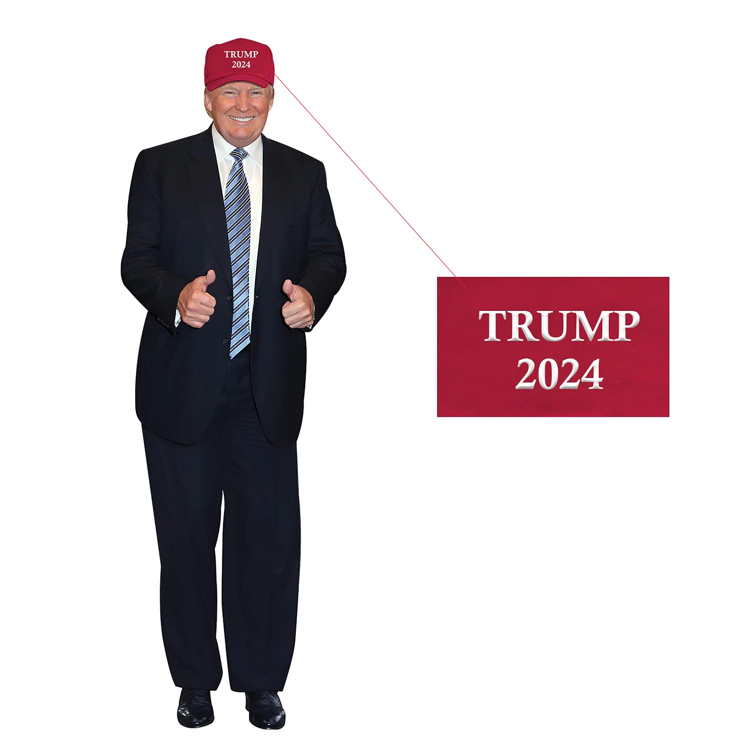 Amazon.co.jp: aahs!! 彫刻 ドナルド・トランプ 段ボール 切り抜き 6