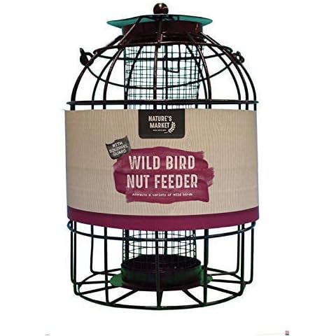 Homezone® NUT Bird Feeder with Cage Cover