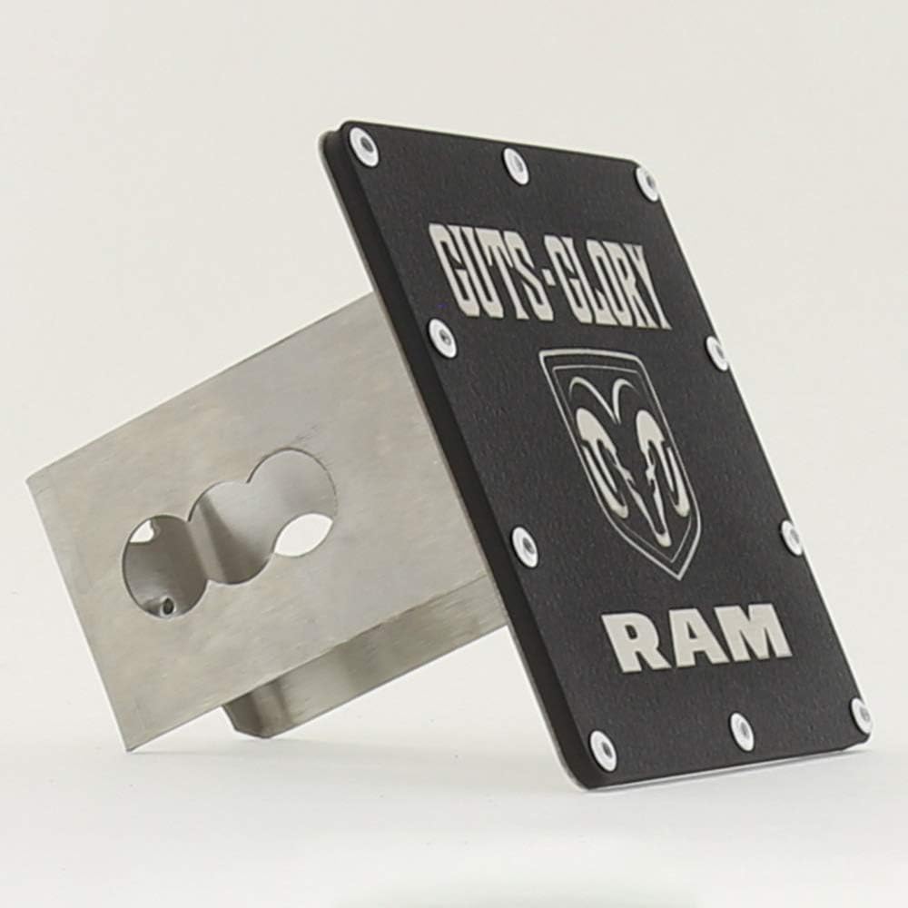 Au-Tomotive Gold Guts-Glory-Ram Class III Hitch Plug-Rugged Black for Dodge RAM