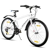 Amazon | HILAND 26インチ マウンテンバイク アシスト機構付き 最大