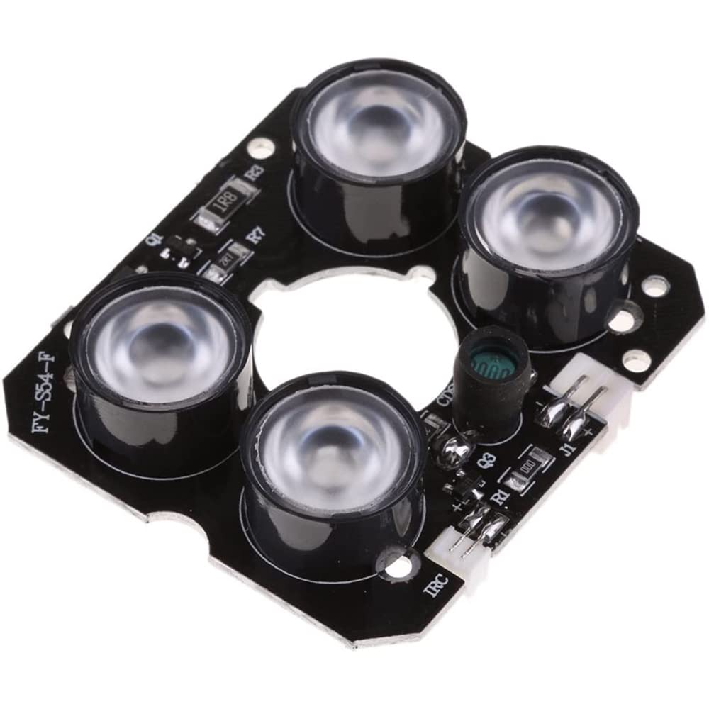illuminatore infrarosso di IR del Bordo di Matrice di 850nm LED con la Gamma di IR Fino a 30m per Tutti i Tipi di Moduli della Macchina Fotografica, CC 12V di Potere