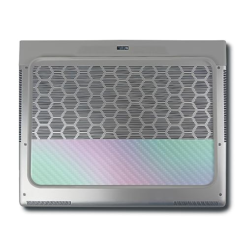 Image of MightySkins Carbon Fiber Skin Compatible with Alienware X16 R1 (2023) Full Wrap Kit - Cotton Candy | Protective, Durable Textured Carbon Fiber Finish | Easy to Apply & Change Styles | Made in The USA