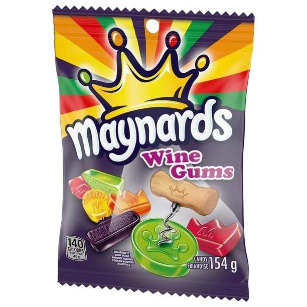 Miniatura 4 de Maynards Gomitas de vino, caramelo de goma, 6.00oz (paquete de 12) Importado de Canadá