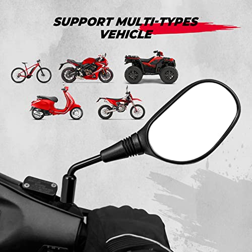 KEMIMOTO ATV Handlebar Mirrors
