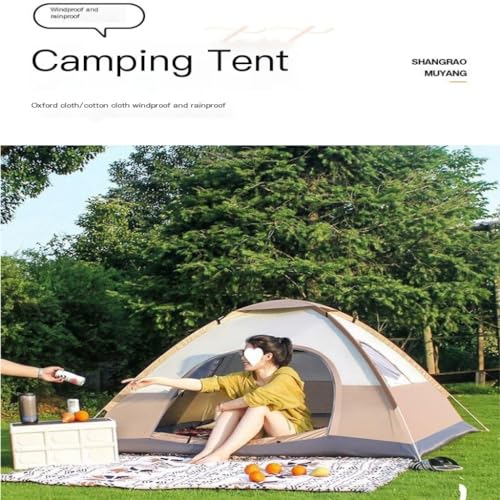 Tente de camping à ouverture rapide et isolation thermique - 4