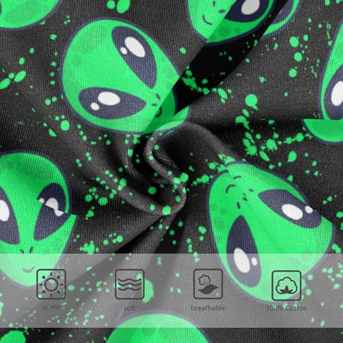 Boys' Exclusive Briefs Toddler Underwear 95% Combed Cotton Boxerbriefs 2T Alien Pattern 43