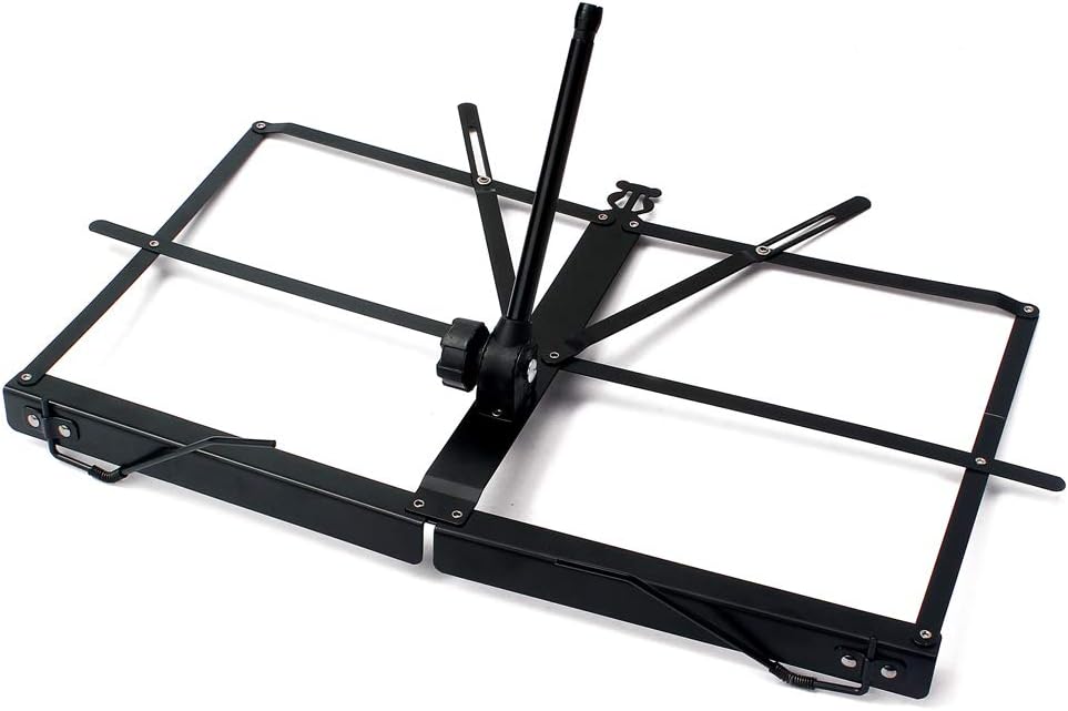 Tabletop Music Stand, Foldable Metal Sheet Music Holder