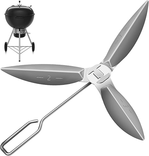 Kit de sistema de limpieza de un solo toque, para parrillas de carbón W-eber 7443 90719, piezas de repuesto 7444, fácil de instalar y duradero.