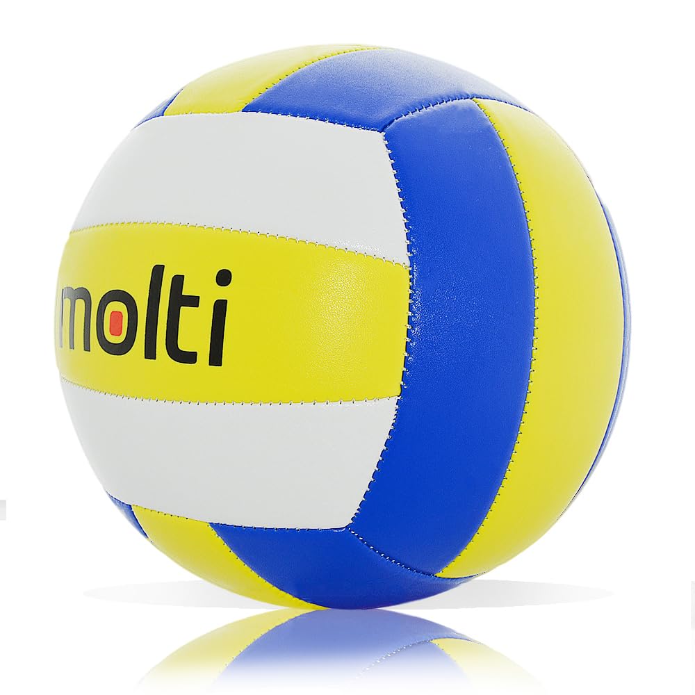 molti Piłka do siatkówki plażowej, rozmiar 5, sport, czas wolny, do użytku wewnątrz i na zewnątrz, gra zespołowa, piłka rekreacyjna
