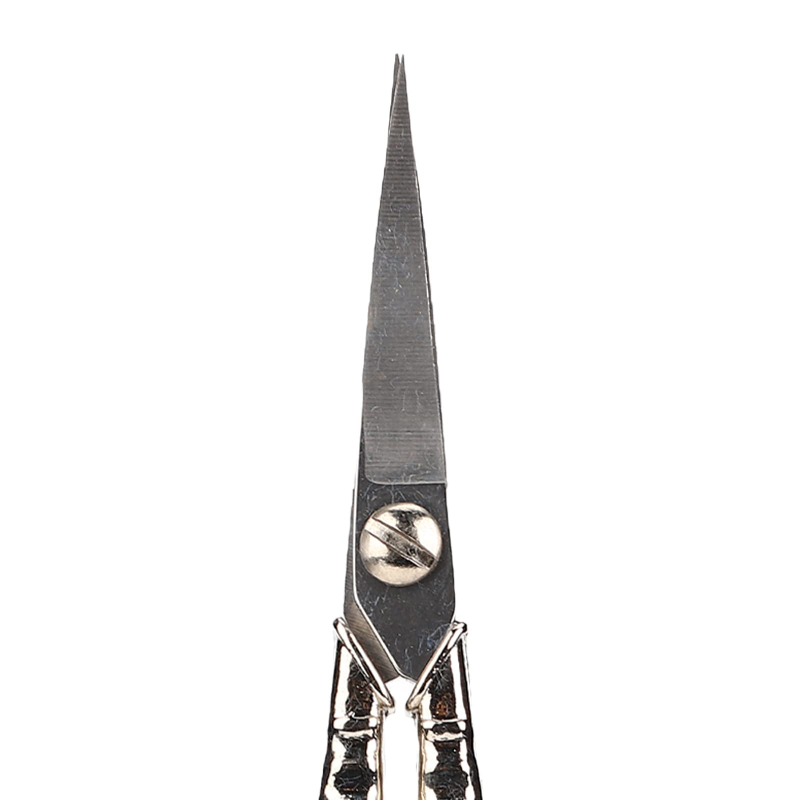 Set di Forbici da Ricamo Vintage, Kit di Forbici per Scatola da Cucito in Acciaio Inossidabile Stile Europeo, Strumenti di Ricamo per Cucire Multifunzionali Includono Artigianato, Opere(D'argento)