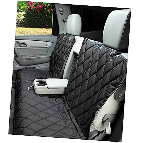 Tapis pour animal de compagnie noir amovible et lavable pour banquette