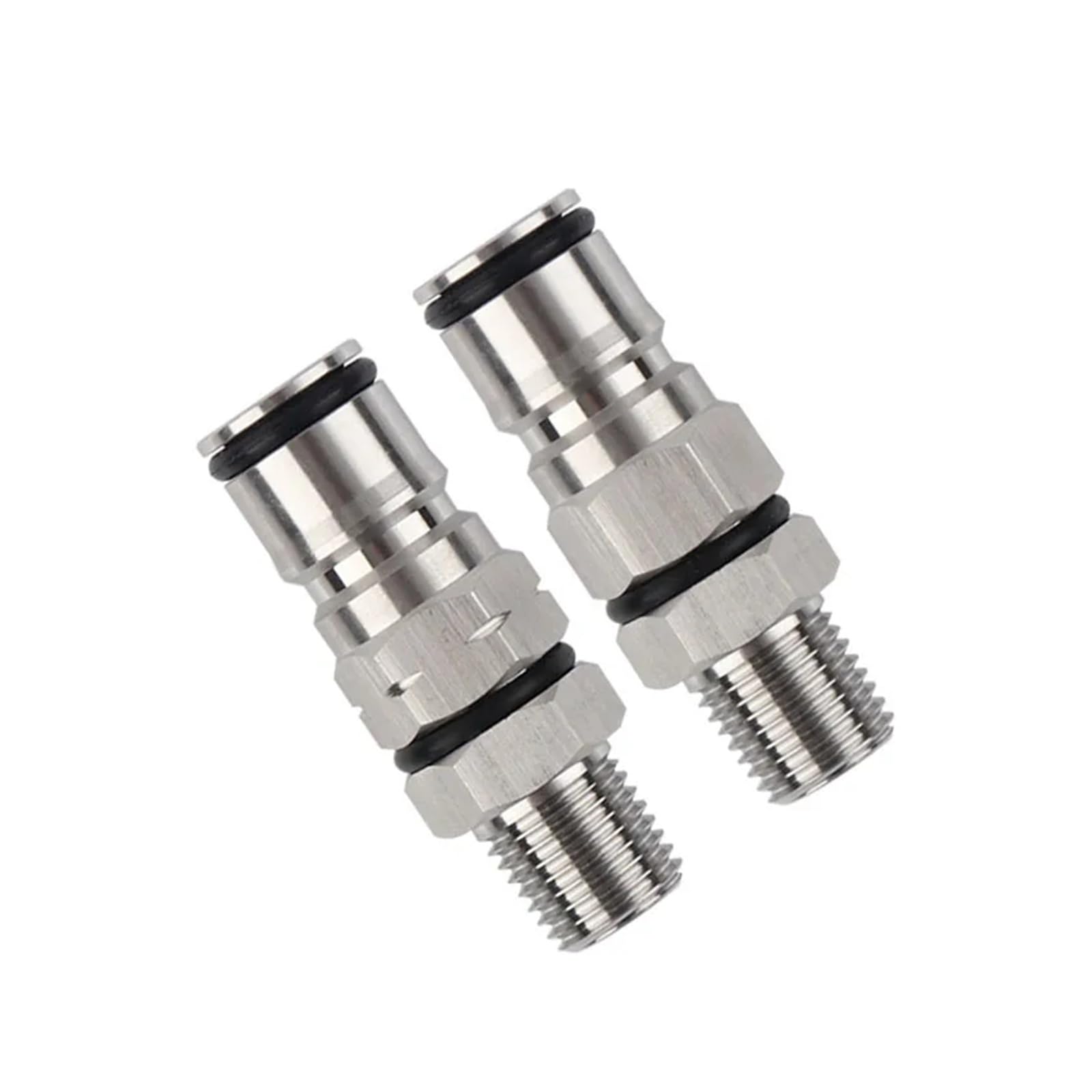 Heimbrauen 19/32-18''UNF Kugelverschlusspfosten Gas/Flüssigkeit Corny Keg Adapter 1/4'' Außengewinde NPT Schottwand Bierspender Heimbrauen Karbonatisierungsfass Weinzubehör (Kugelverschlusspfosten)