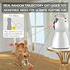 YVE LIFE Laser Cat Toys for Indoor Cats,The 4th Generation Real Random Trajectory Motion Activated Rechargeable Automatic Cat Laser Toy,Interactive Cat Toys for Bored Indoor Adult Cats/Kittens(White) #1