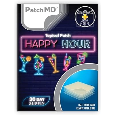 PatchMD - Happy Hour Patch - One Month Supply