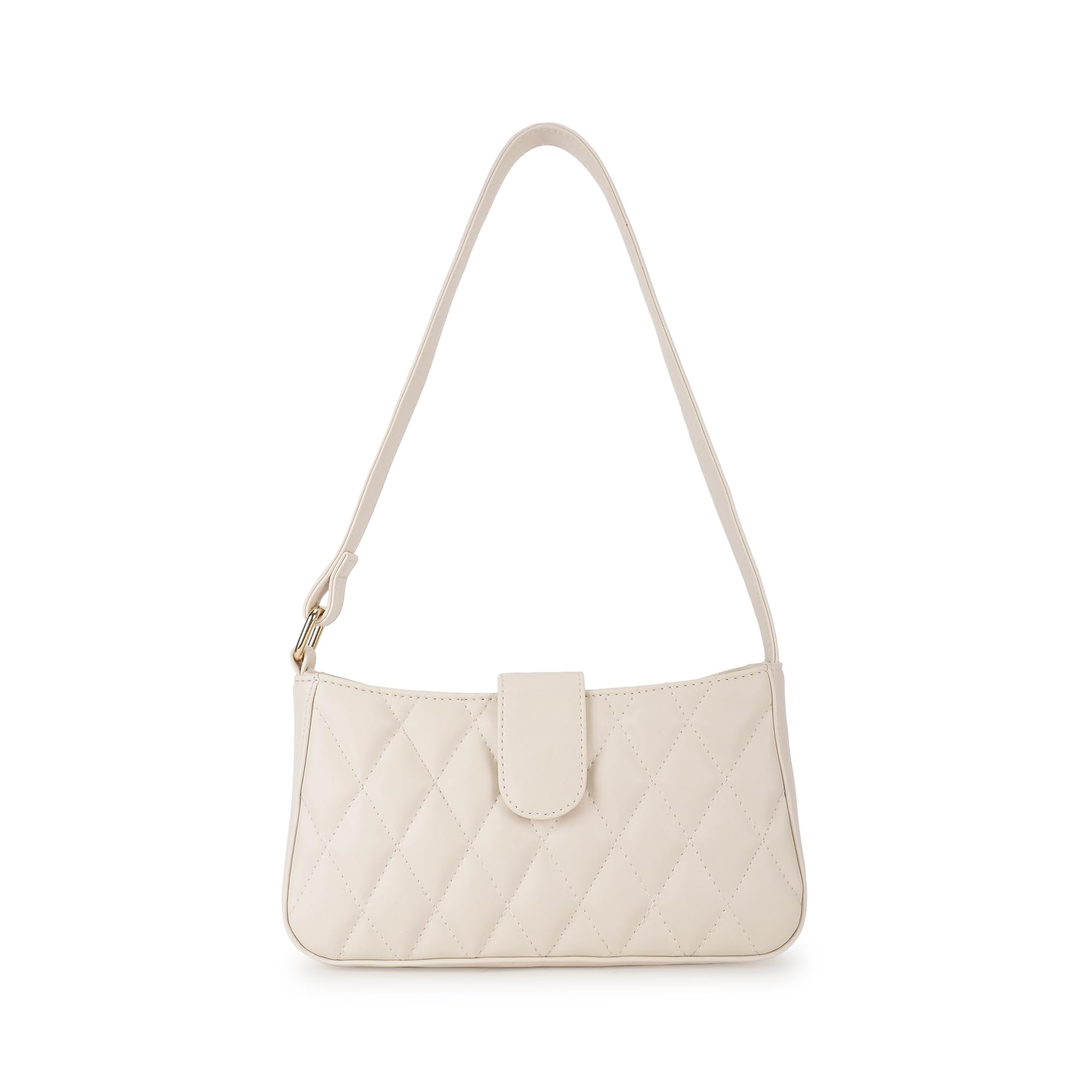 fastrack Trendy Quilted Shoulder Bag | Faux-Leather Women's Handbags | Shoulder for Casual Carry-picture-13