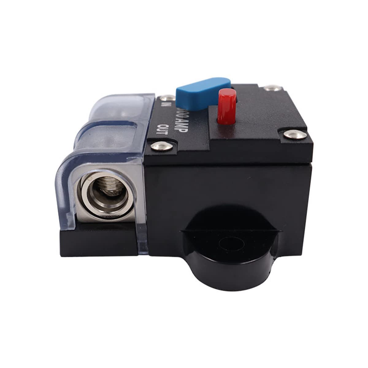 WANGCL Automatyczny wyłącznik bezpiecznikowy 300 A automatyczny resetowalny wyłącznik automatyczny bezpiecznik ręczny przycisk resetowania 12-48 V DC do samochodu, łodzi, motocykla, morskiego
