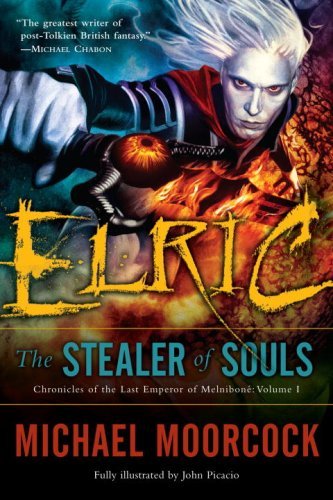 Cover of Elric: The Stealer of Souls (Chronicles of the Last Emperor of Melnibone Book 1)