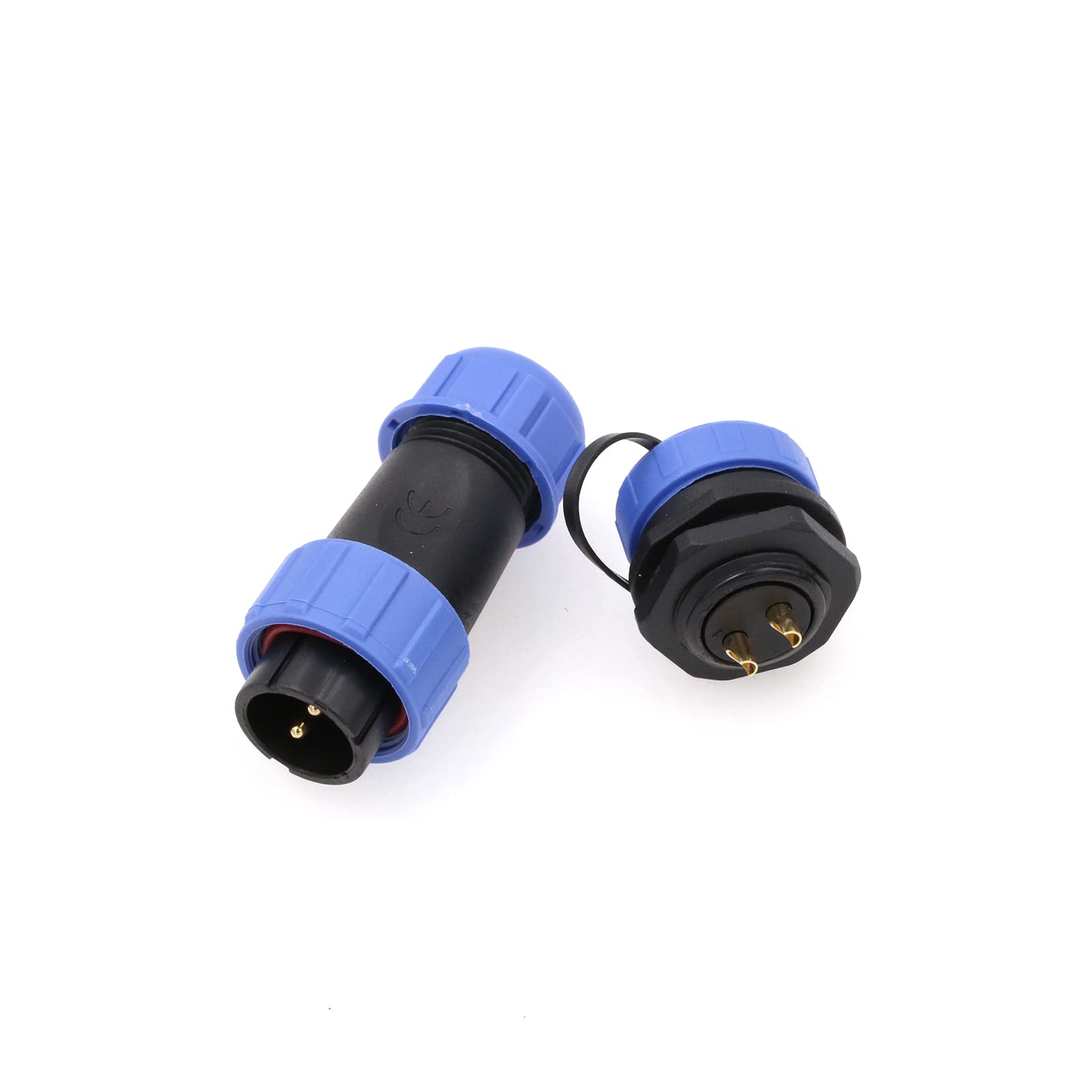 ZBLZGP HE21 2 Pin Connector 30A 8-12mm Cable IP68 Waterproof Connector Plug Male Socket Female Aviation Circular Industrial LED Lighting - Image 3